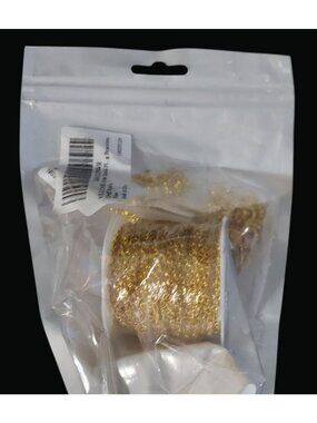 16.4 Feet Gold-Plated Chain Bracelets For Crafting & Jewelry Making J01 Z